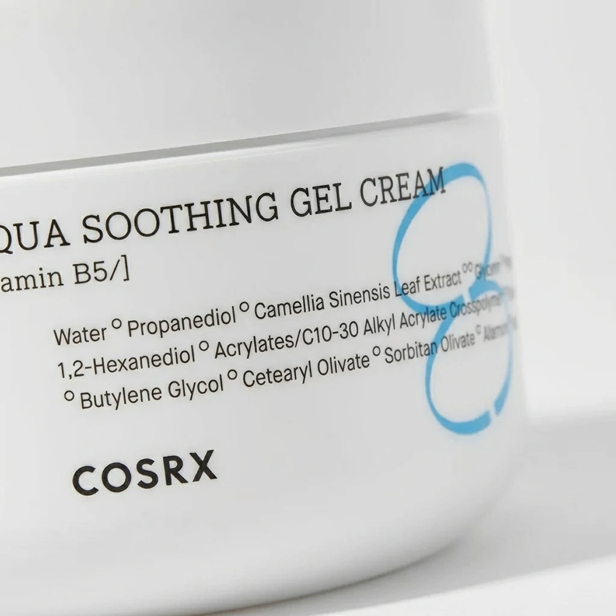 Cosrx - Thé Vert & Pro Vitamine B5 - Cream - Gel Apaisante Hydrium au Thé Vert et à L'eau
