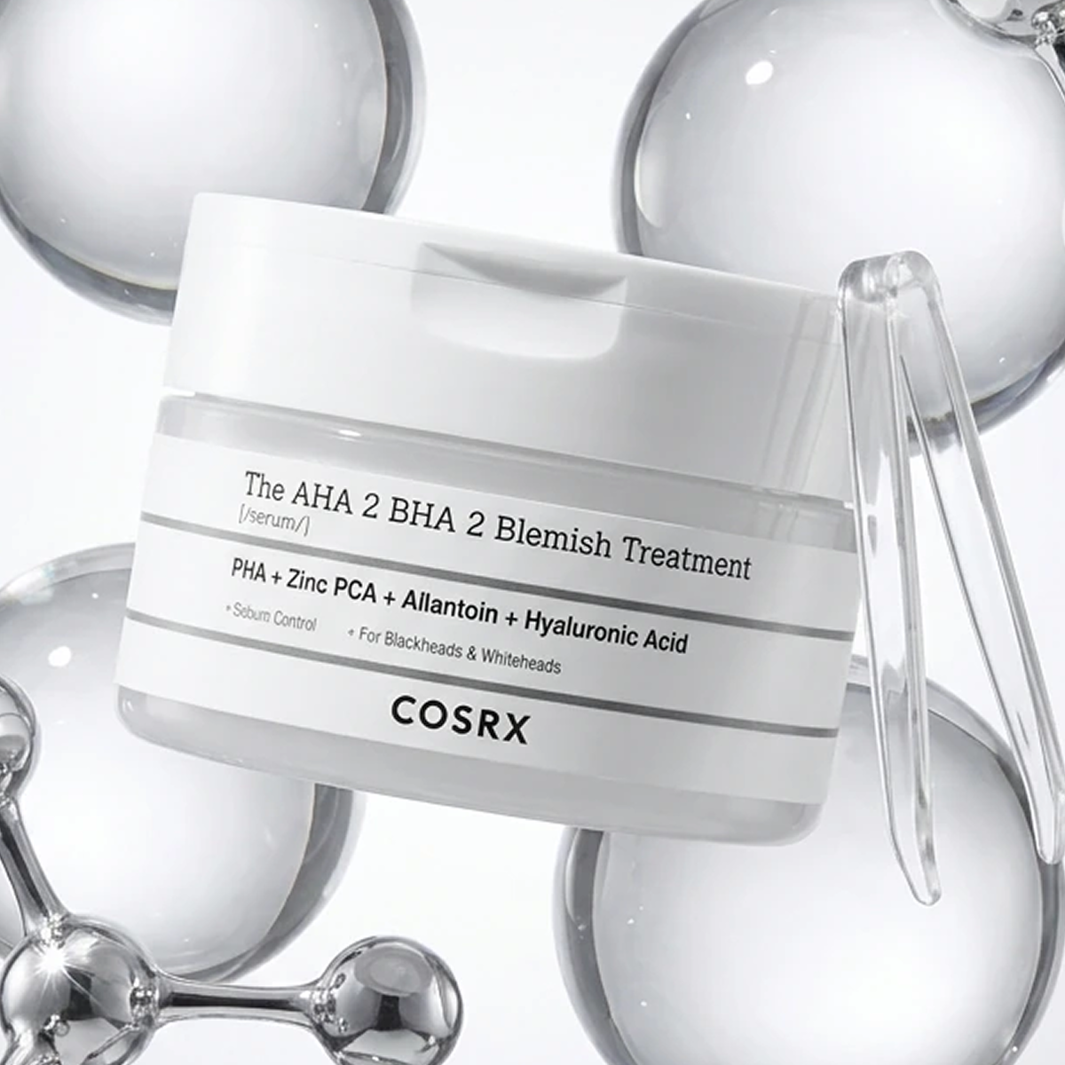 Cosrx - The AHA 2 BHA 2 Blemish Treatment Serum - Serum aux Acides AHA BHA PHA