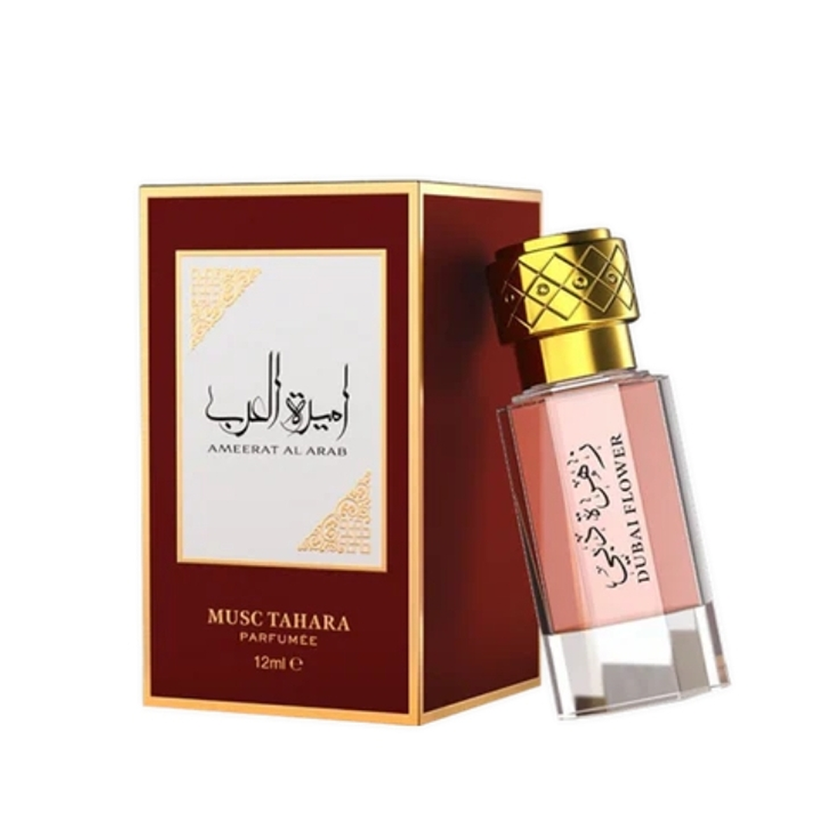12ml Dubaï Flower - Musc Tahara Ameerat Al Arab - Concentré de Parfum Mixte