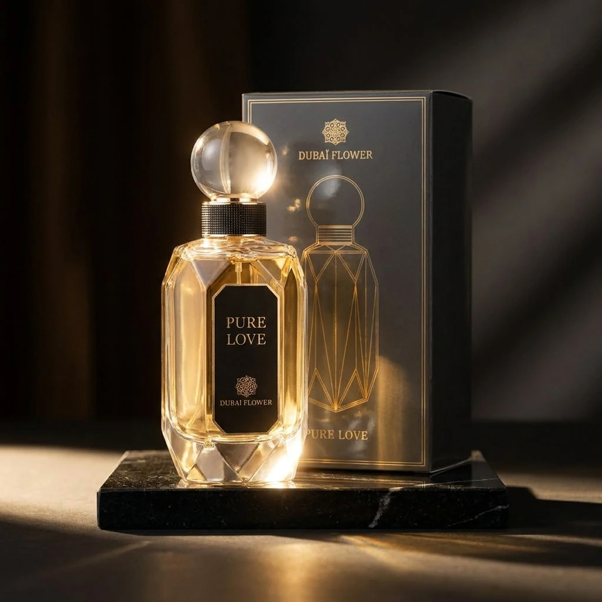 100ml Dubaï Flower - Pure Love - Extrait de Parfum Mixte Mixte