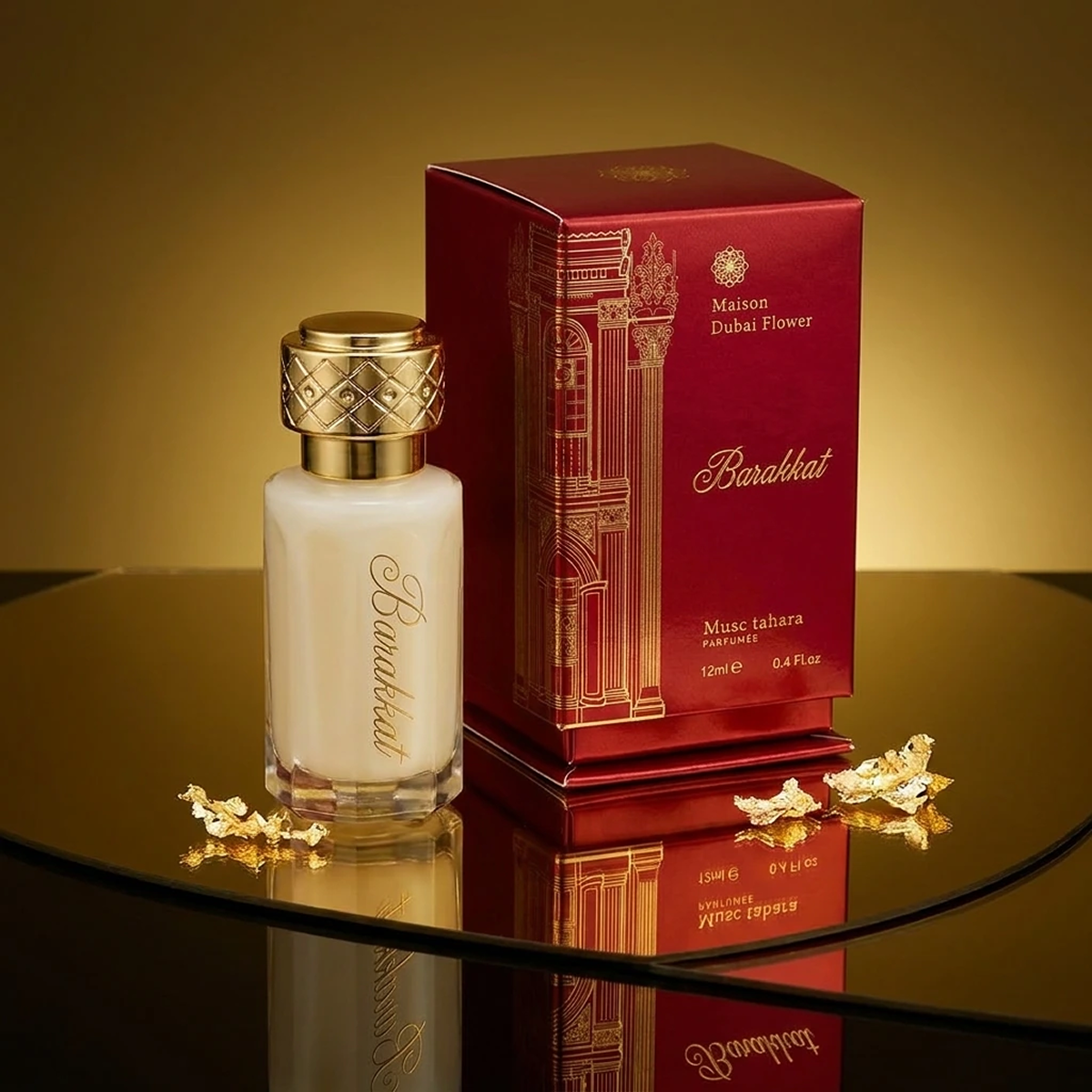 12ml Dubaï Flower - Musc Tahara Barakkat - Concentré de Parfum Mixte