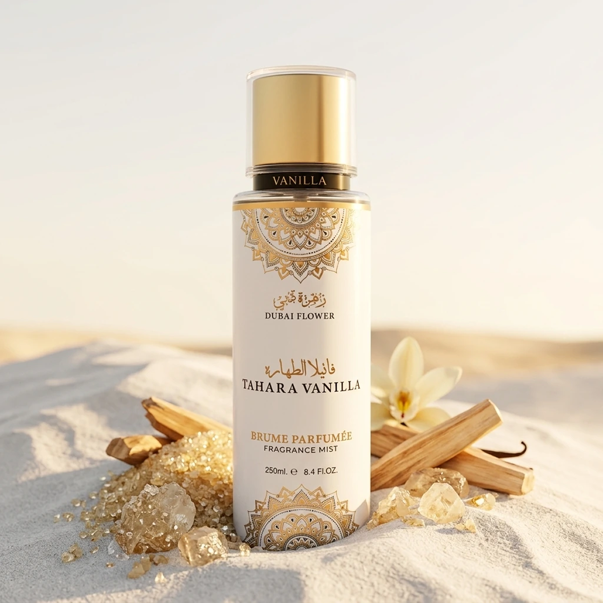 250ml Dubaï Flower - Tahara Vanilla - Brume Parfumée