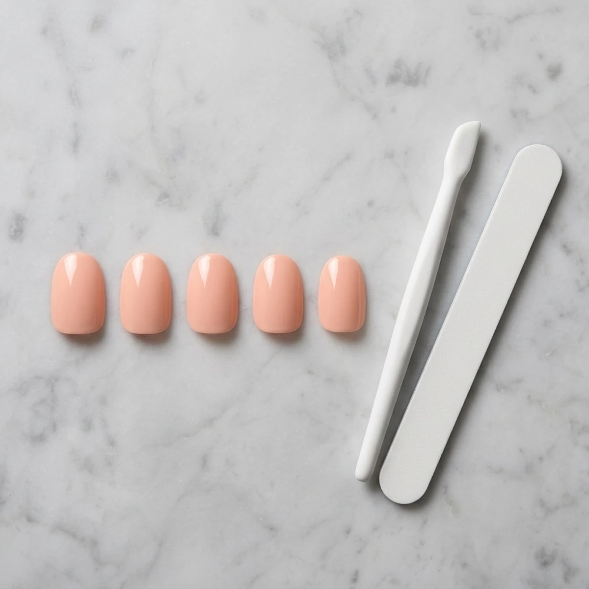 EDGE U - Peach Nude - Bandes pour Ongles