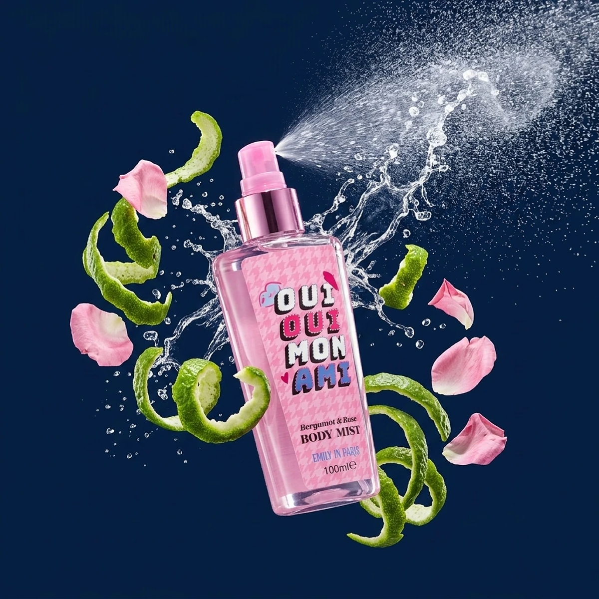 Emily in Paris - Bergamote & Rose - Body Mist for Women