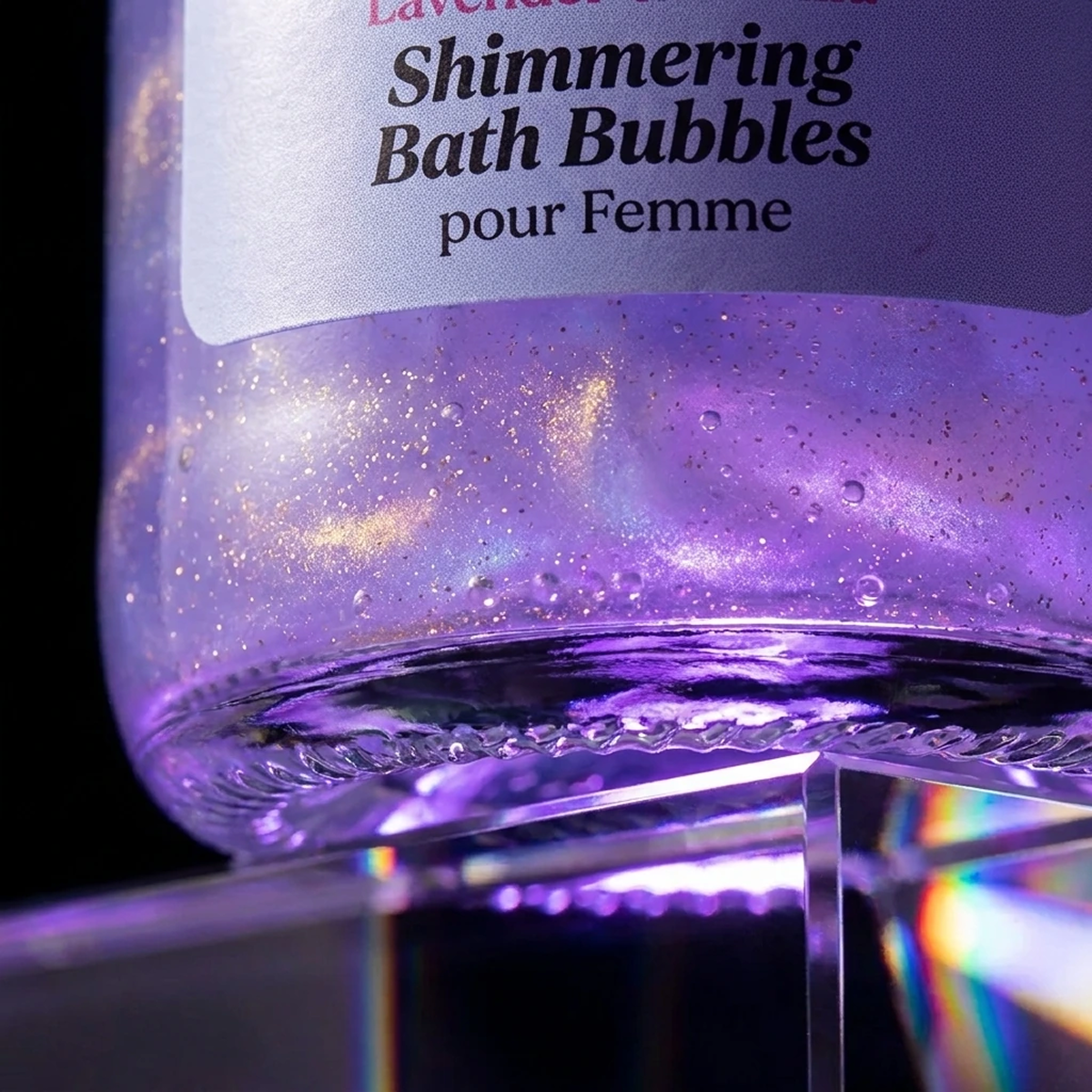 Emily In Paris - Lavender & Vanilla - Shimmering Bath Bubbles for Women