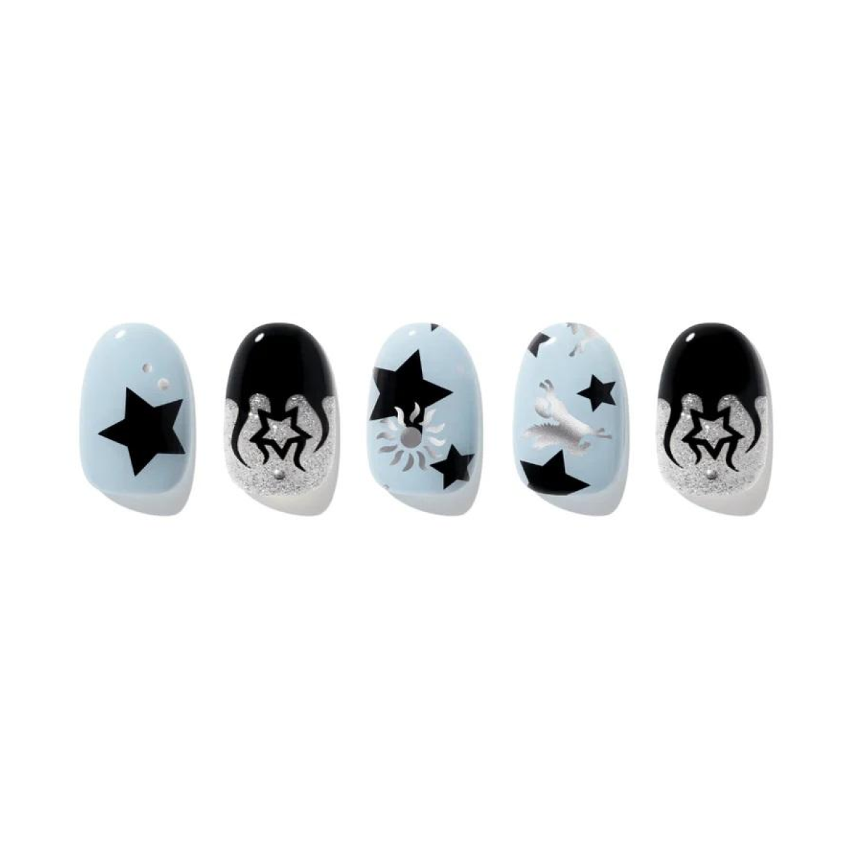 EDGE U - Rok Chic Neon Glow - Bandes pour Ongles