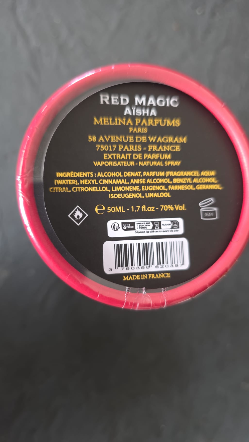 Melina Parfums - Red Magic Aïcha - Mixed Perfume Extract