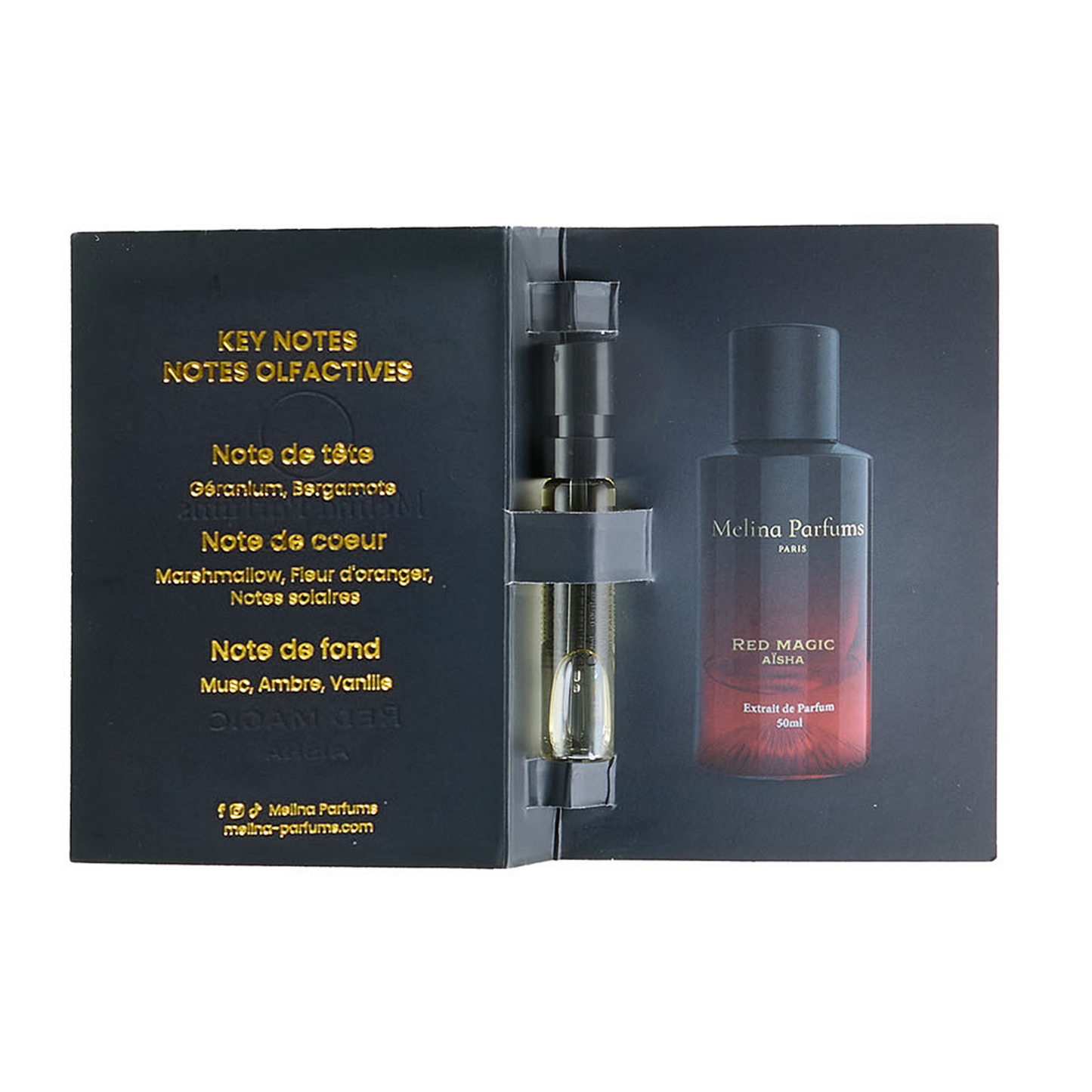 Melina Parfums - Red Magic Aïcha - Mixed Perfume Extract