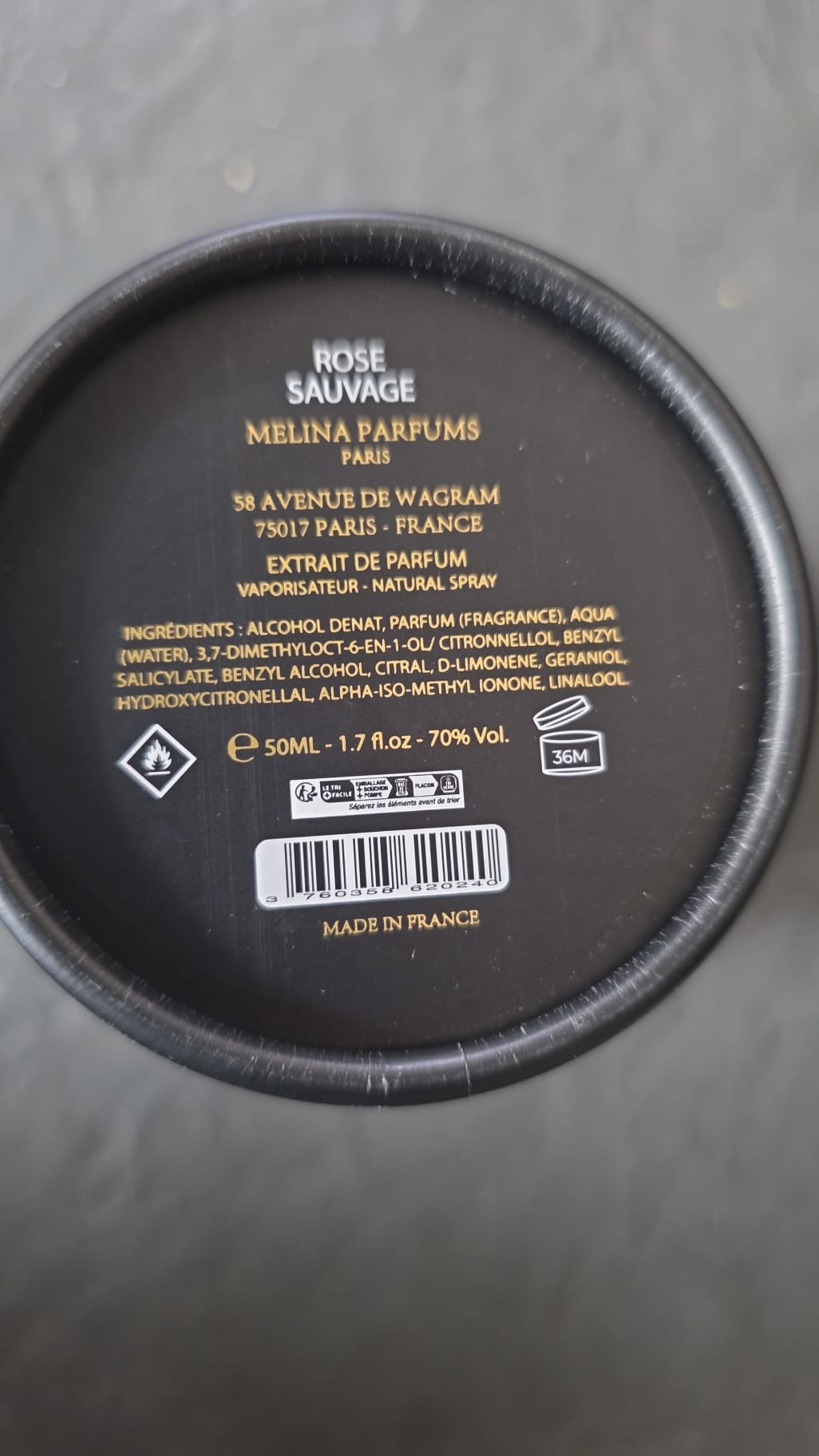 Melina Parfums - Wild Rose - Perfume Extract for Women